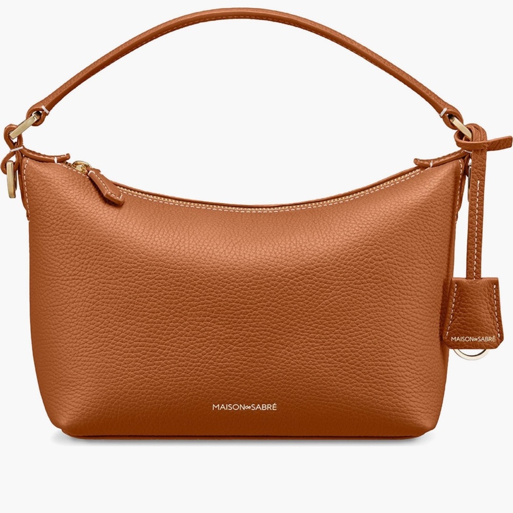 MAISON de SABRÉ small leather soft hobo